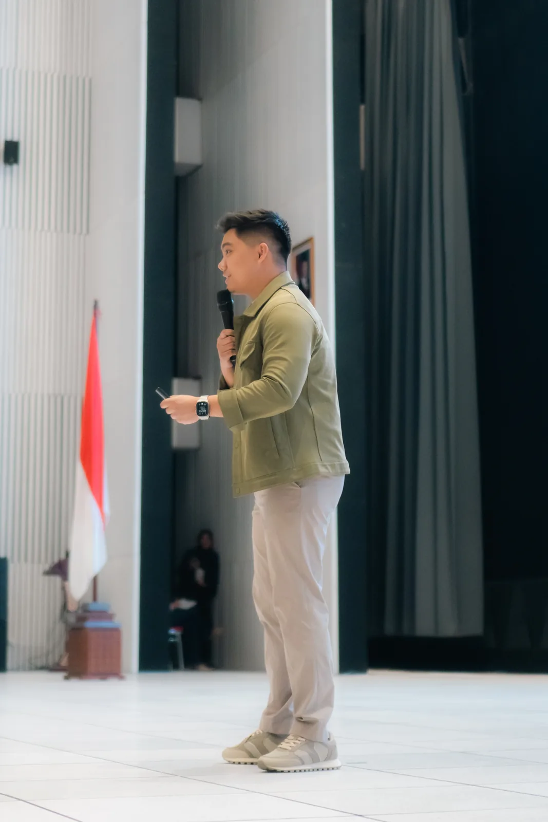 Billy Abraham di panggung — Keynote